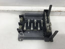 Square D QON-12 100 Amp 12 Space 120/240 VAC MLO Load Center Guts Only 7" X 7.5"