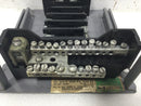 Square D QON-12 100 Amp 12 Space 120/240 VAC MLO Load Center Guts Only 7" X 7.5"