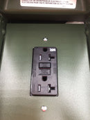 Midwest Backyard Power Outlet 20 Amps U010010GRP Receptacle 120/240V Surface Mount