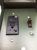 Midwest Electric U010S010GRP 20 Amps 120/240V Receptacle - Surface Mount