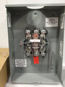 Square D UTH5213T 200 Amp 600V 1 Phase 3 Wire Nema 3R Ringless Meter Socket Enclosure