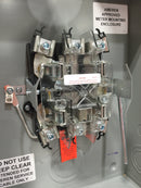 Square D UTH5213T 200 Amp 600V 1 Phase 3 Wire Nema 3R Ringless Meter Socket Enclosure