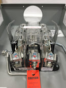 Square D UTH5213T 200 Amp 600V 1 Phase 3 Wire Nema 3R Ringless Meter Socket Enclosure