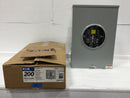 Eaton UTE5213CCH 200 Amp 1 Phase Ringless Meter Socket Enclosure 19" x 13"