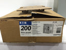 Eaton UTE5213CCH 200 Amp 1 Phase Ringless Meter Socket Enclosure 19" x 13"
