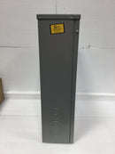 Eaton UTE5213CCH 200 Amp 1 Phase Ringless Meter Socket Enclosure 19" x 13"