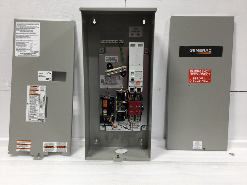 Generac Rxsw200a3 Generac RXSW200A3 Automatic Transfer Switch 200 Amp 240V (Used)