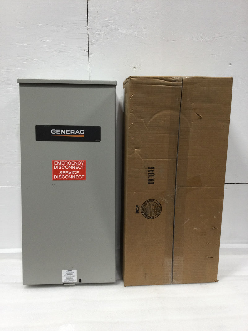 Generac Rxsw200a3 Generac RXSW200A3 Automatic Transfer Switch 200 Amp 240V (Used)