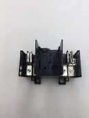 Square D 2 Pole 100 Amp 240 VAC Fusible General Duty Safety Switch Guts Only 7" X 11"