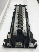 Square D HOM40L200C 200 Amp 40 Space 120/240 VAC Load Center Guts Only 9" X 27"