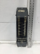 Square D QON20-30H-1 200 Amp 20 Space 120/240V Load Center Guts Only 6" X 20.5"