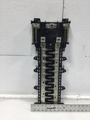 Square D QON42L225 225 Amp 42 Space 120/240 VAC Load Center Guts Only 9" X 22"