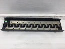 Square D/Homeline 18 Space Buss Bar/Guts Only w/ Mounting Bracket 5.5" X 20"