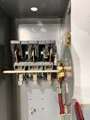 Westinghouse HUN363 100 Amp 600V 3 Phase Fused Indoor Disconnect
