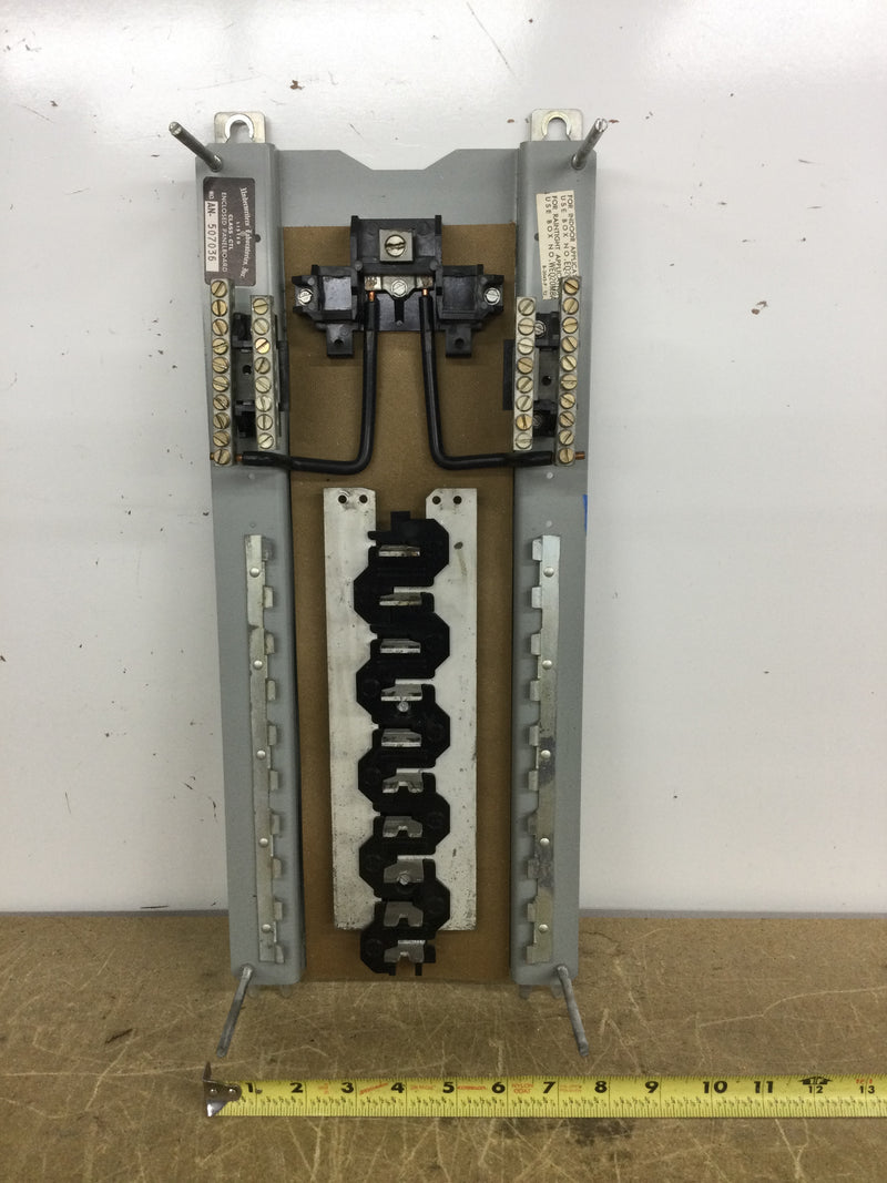 ITE EQ20A/WEQ20A MBA/MLO 10 Space/28 Circuit Main Breaker Assembly 120/240VAC Guts Only