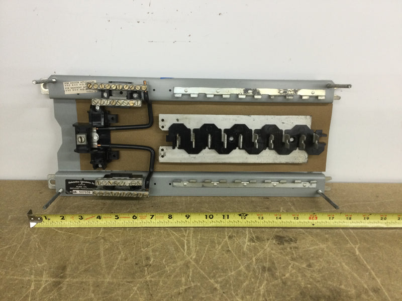 ITE EQ20MBA/WEQ20MBA 100 Amp 10 Space/30 Circuit 120/240 VAC Load Center Guts Only 8" X 18"