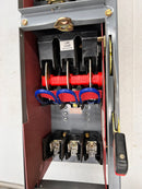 Square D QMB362T21W 60/30 Amp Twin Circuit 3 Pole Fusible Twin Panelboard Switch