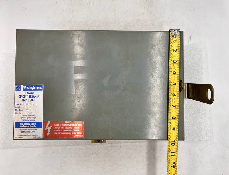 Westinghouse IBP-FB Bus Plug 3 Phase 3 Wire 600v 150 Amp Max