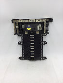 Square D QO120M100C 100A 120/240VAC 10 Space 20 Circuit Type QO Guts Only w/Breaker 10.5" X 11.5"