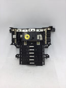 Square D QO112M100 60 Amp 6 Space/12 Circuit Main Breaker Load Center w/Breaker Guts Only 10.5" X 8.5"