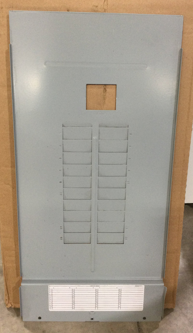 General Electric Dead Front Only 20 Space w/Main 25 1/2