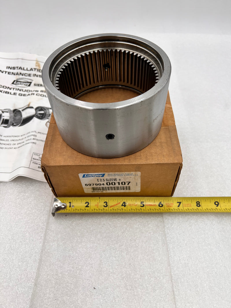 Lovejoy C 2.5 Sleeve + 69790400107 continuous coupling sleeve
