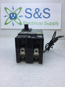 Square D FAL220301021 30 Amp 2 Pole 240VAC Thermal Magnetic Circuit Breaker with Shunt Trip