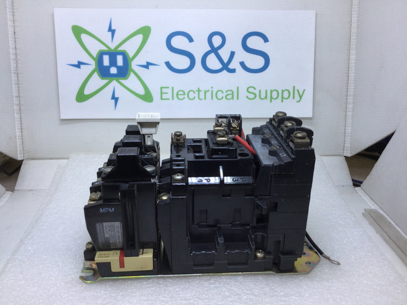 Allen-Bradley 509-B0D Motor Starter 27 Amp Max continuous 600V Max 1-Pole 1-Phase