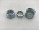 O-Z/Gedney 4-125 1-1/4" 3 Piece Rigid Conduit Coupling