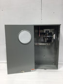 Eaton UTH4320ACH 320 Amp 600 VAC 1 Phase 3 Wire 4 Jaws Nema 3R Ringless Meter Socket Enclosure