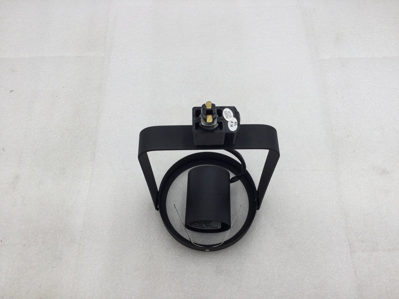 Progress Lighting P6369-31 New Vintage 5" Diameter Black Spot Light Lamp Holder for Track Lighting