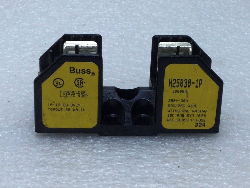 Buss H25030-1P Fuse Holder 250V 30Amp Single Pole