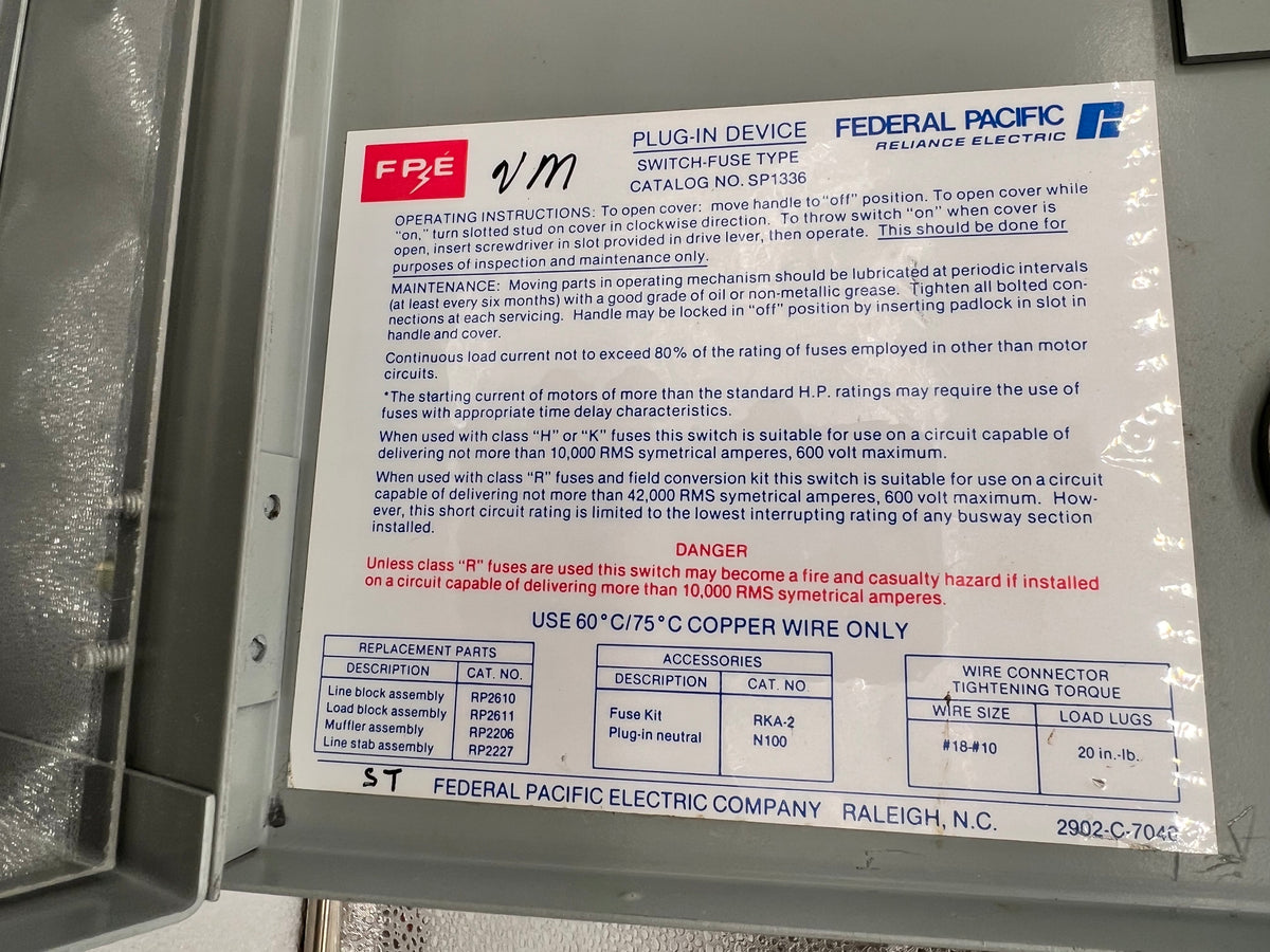 Pressostato United Electric 10-F12 (30-600 PSI) Di INDUSTRIAL MRO, Nuovo - 2