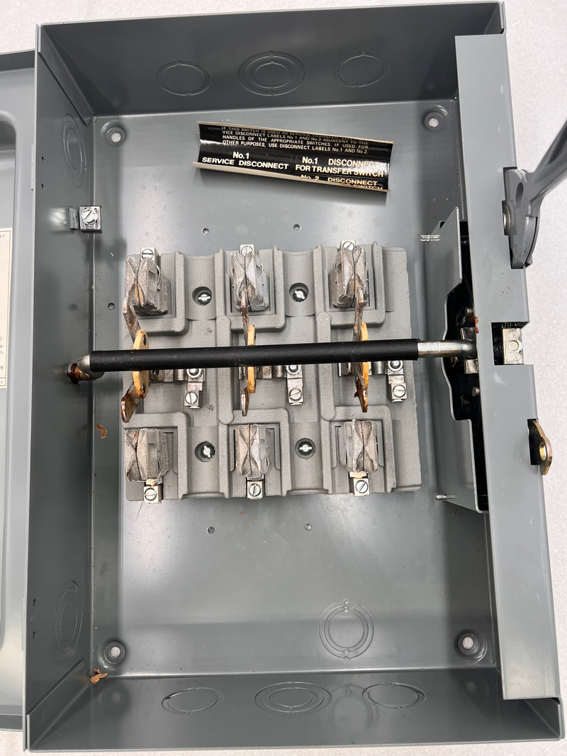 ITE NF321DT 30 Amp Pole 240V Type double Throw Enclosed Switch