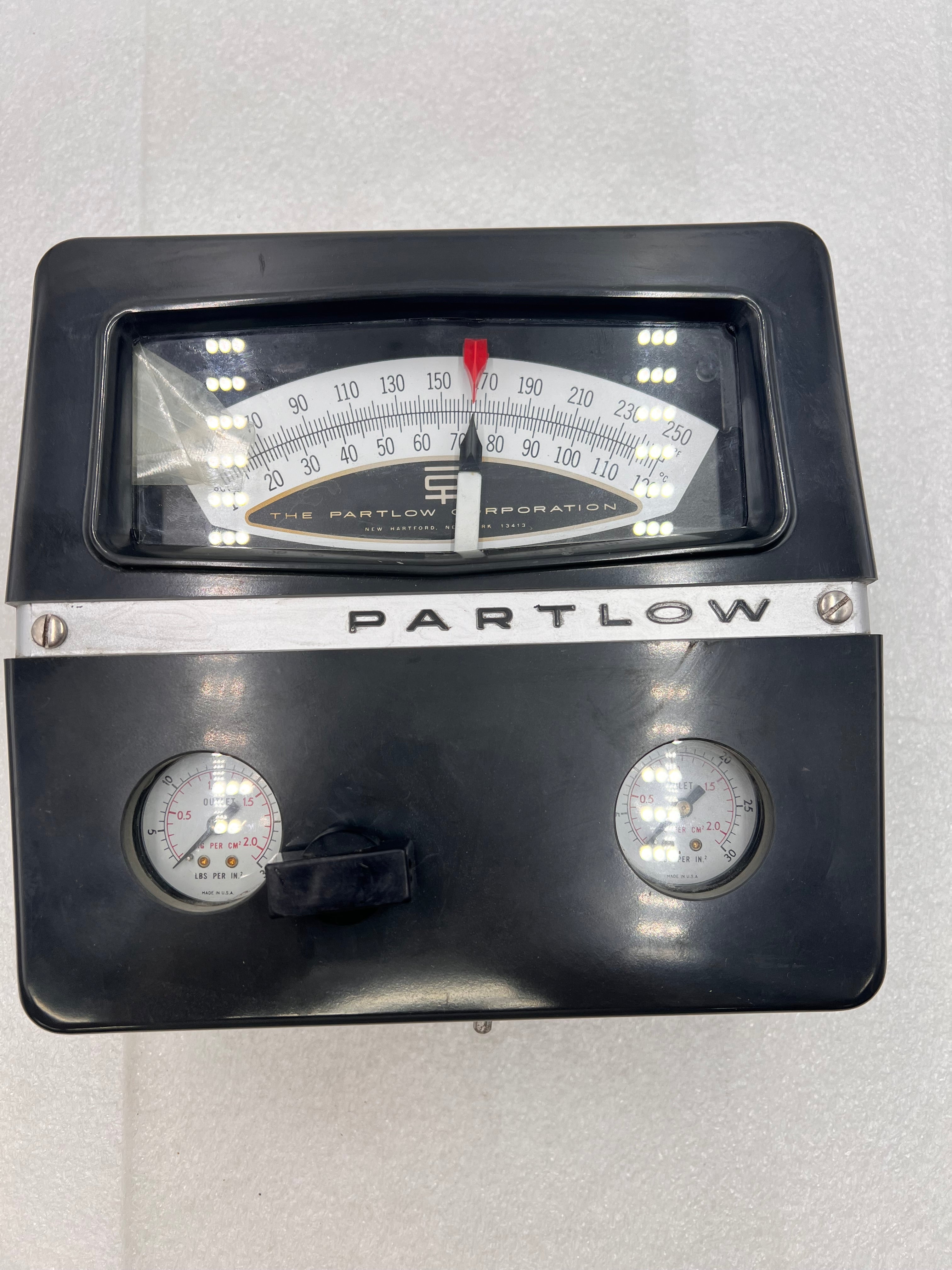 Partlow Pneumatic Controller LFA Temperature Indicator Gauge 7542062 5