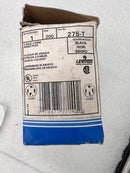 Leviton 275-T 30/50 Amp 125/250v 3-Pole 4-wire