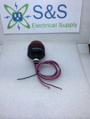 Allen Bradley 855PB-B10LE422 Panel Mount LED Beacon Light Red 120 VAC