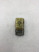 IDEC RY4S-UL 120 VAC Pilot Cube Relay with SY4S-05 Base Rated at 7 Amp and 300 VAC