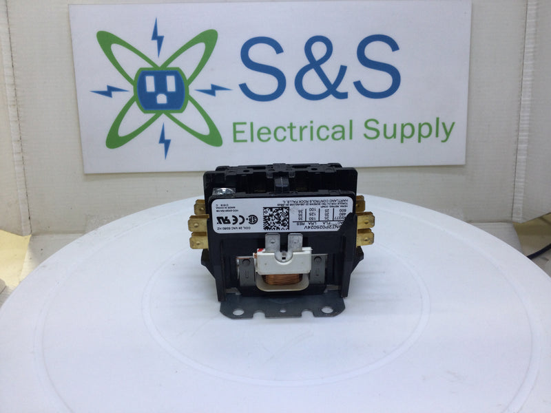 Hartland Controls CONT2P025024V 24VAC 50/60HZ Coil Contactor