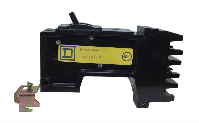 Square D FY14020B 20 Amp 1 Pole 277V I-Line Type FY Circuit Breaker