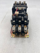 Allen-Bradley 509-COB Starter NEMA Size 2 Series A 25HP @460-575v 1 Phase 3 Phase