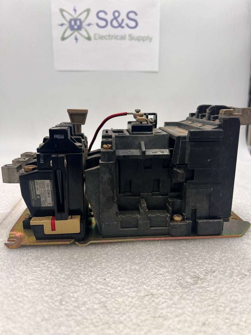 Allen-Bradley 509-COB Starter NEMA Size 2 Series A 25HP @460-575v 1 Phase 3 Phase