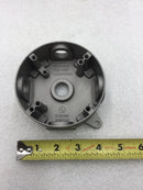 Rab E161087 4" Round Outdoor Rated Junction Box w/ 5 1/2" Threaded Holes