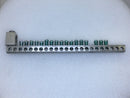 Eaton NGB2 23 Position 4-14 AWG Grounding Bar 7 3/4" x 3/8" w/ CMC CA-79