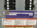 Square D NQ454L2C 54 Space  225 Amp 3 Phase 240V Panel Board Interior 12.5"X34"