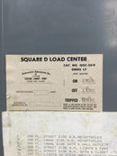 Square D QOC-20H 20 Space 120/240V Panel/Door Only 26 1/8" x 12 1/8"
