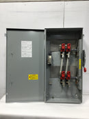 Eaton DT224URK-NPS 200 Amp 2 Pole 1PH 3W 120/240V Fusible Safety Switch