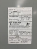 Eaton DT224URK-NPS 200 Amp 2 Pole 1PH 3W 120/240V Fusible Safety Switch