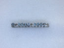Unbranded SE-75B 12 Position 4-14 AWG Grounding Bar 3 3/4" x 1/2"