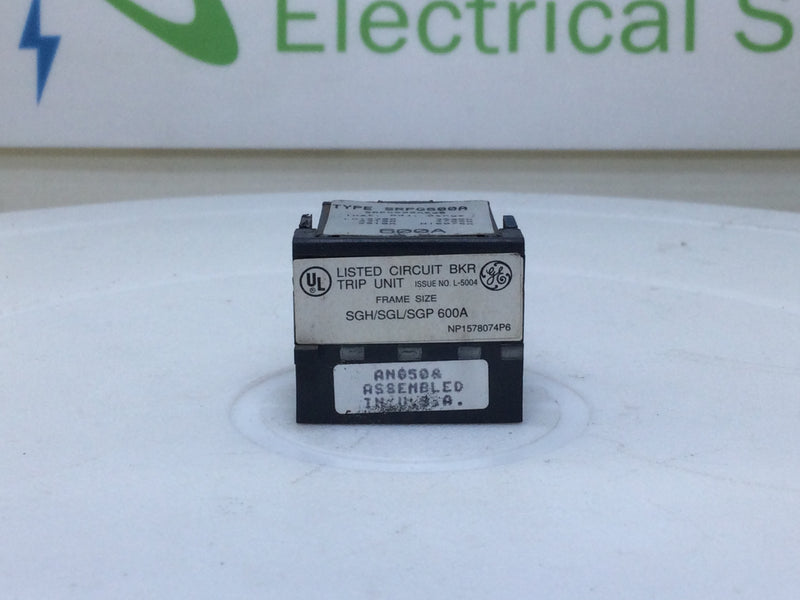 GE/General Electric SRPG600A600 600 Amp Rating Plug - Flawed